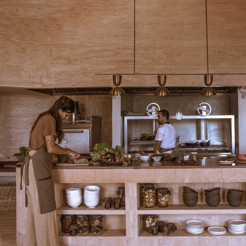 hôtel restaurant hôtellerie cuisine plans de travail lave émaillée restauration