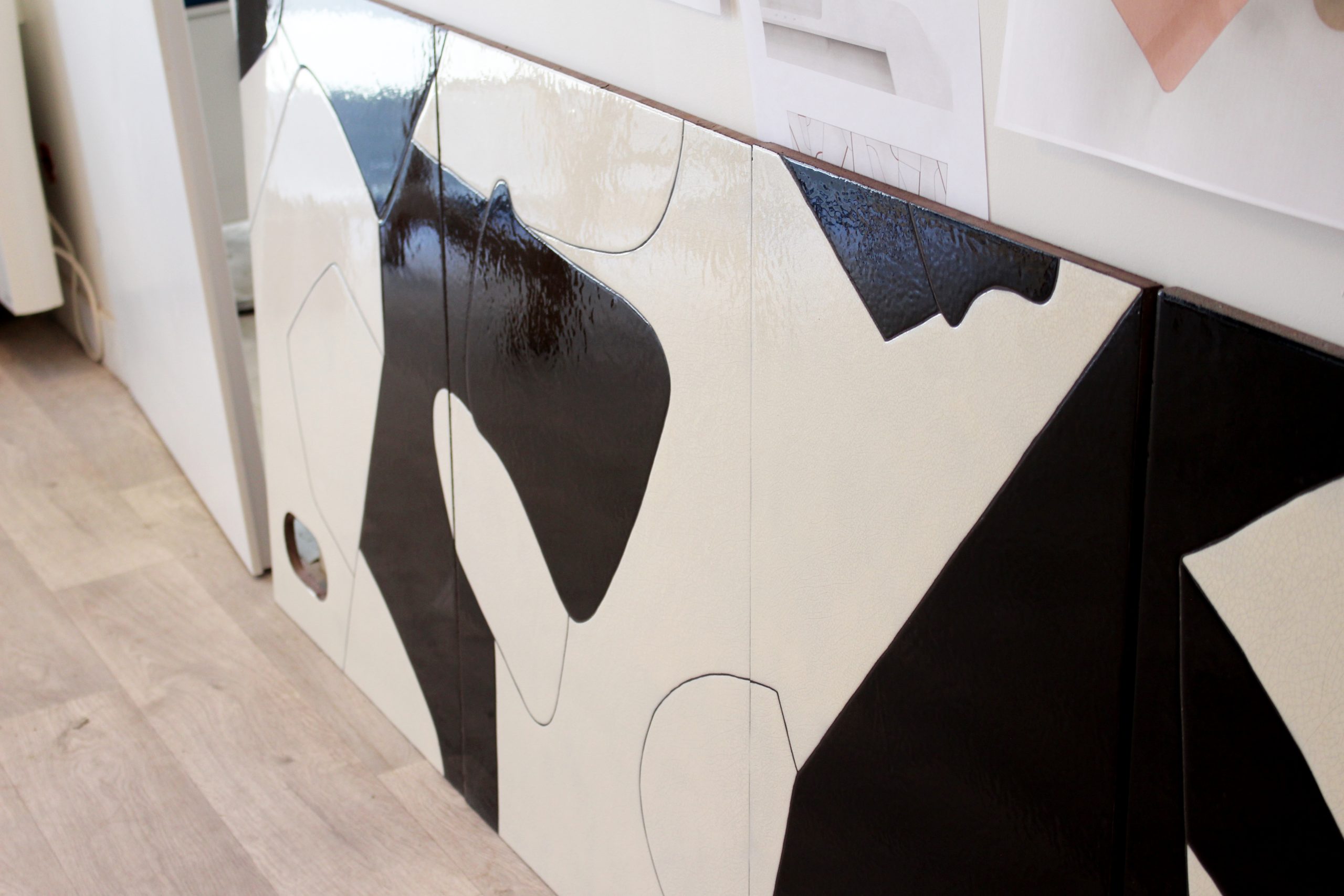 cuisine aménagement intérieur lave émaillée plans de travail plan rénovation appartement